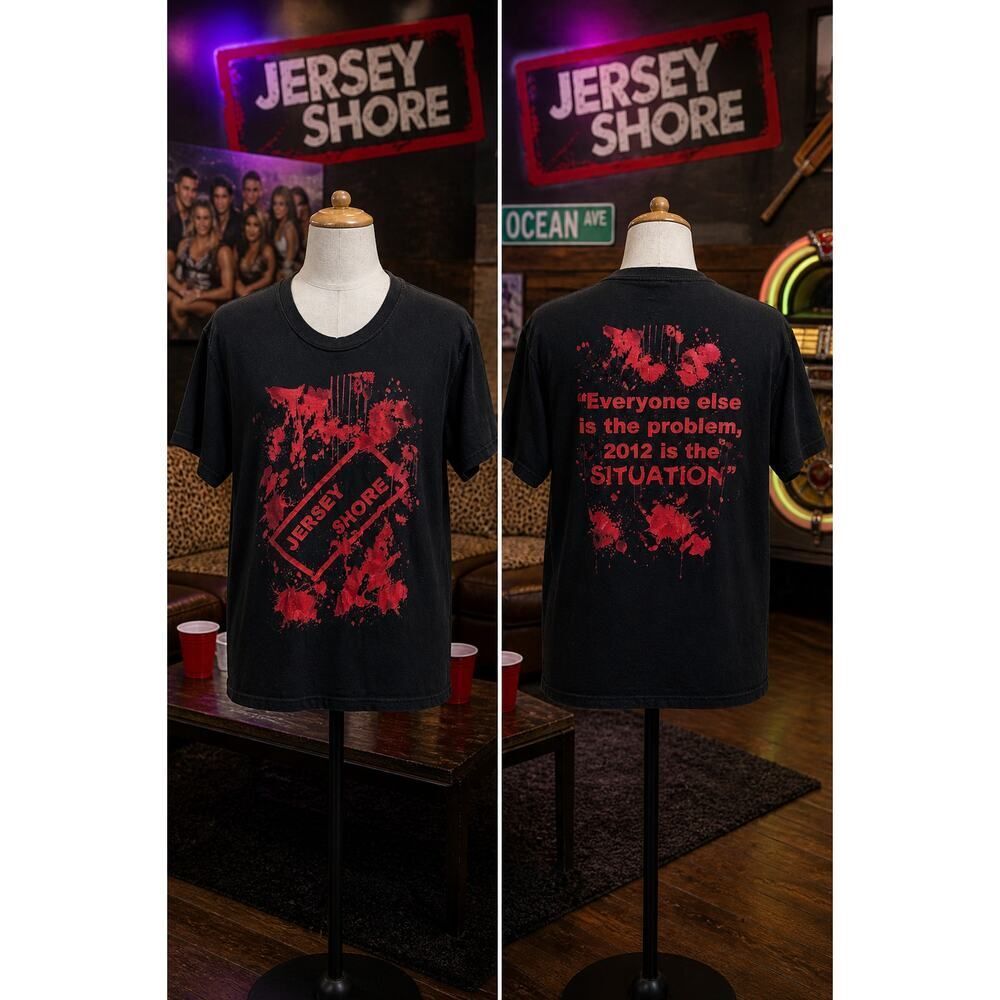 2012 Jersey Shore The Situation MTV Graphic T Shirt Small